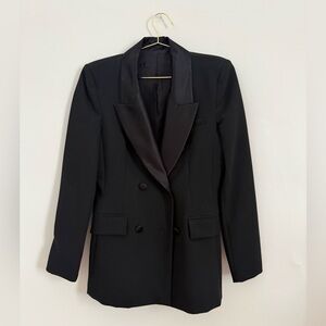 Black formal blazer